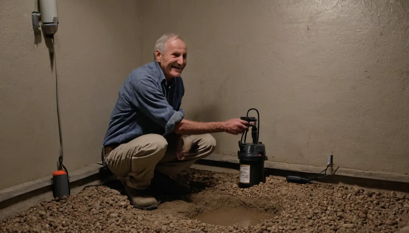 A local provider inspecting a basement foundation wall for termites in a Raymore home